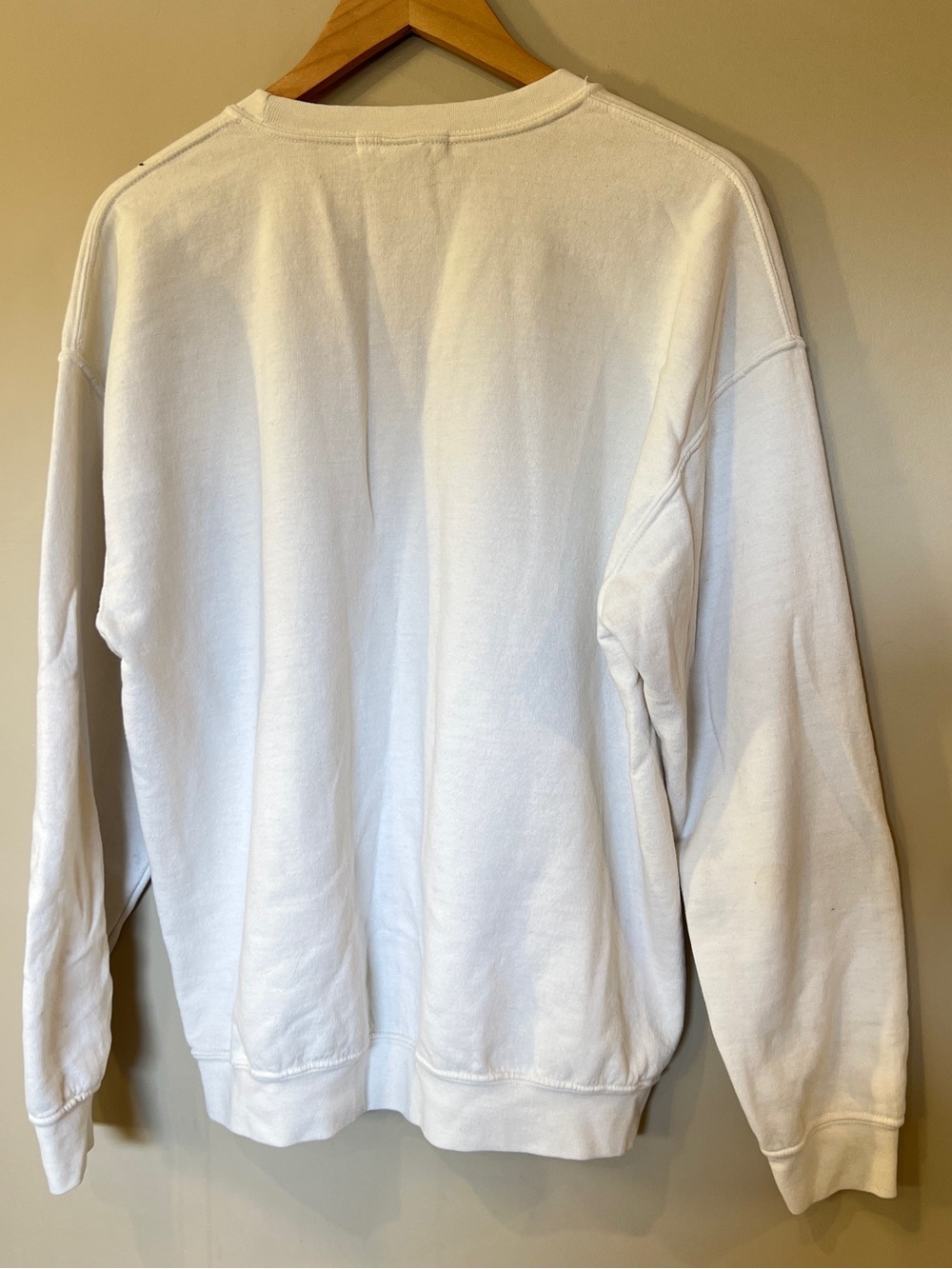 Project Social T White Crewneck with Green, Yellow & Blue Tennis Graphic - Picture 2 of 4